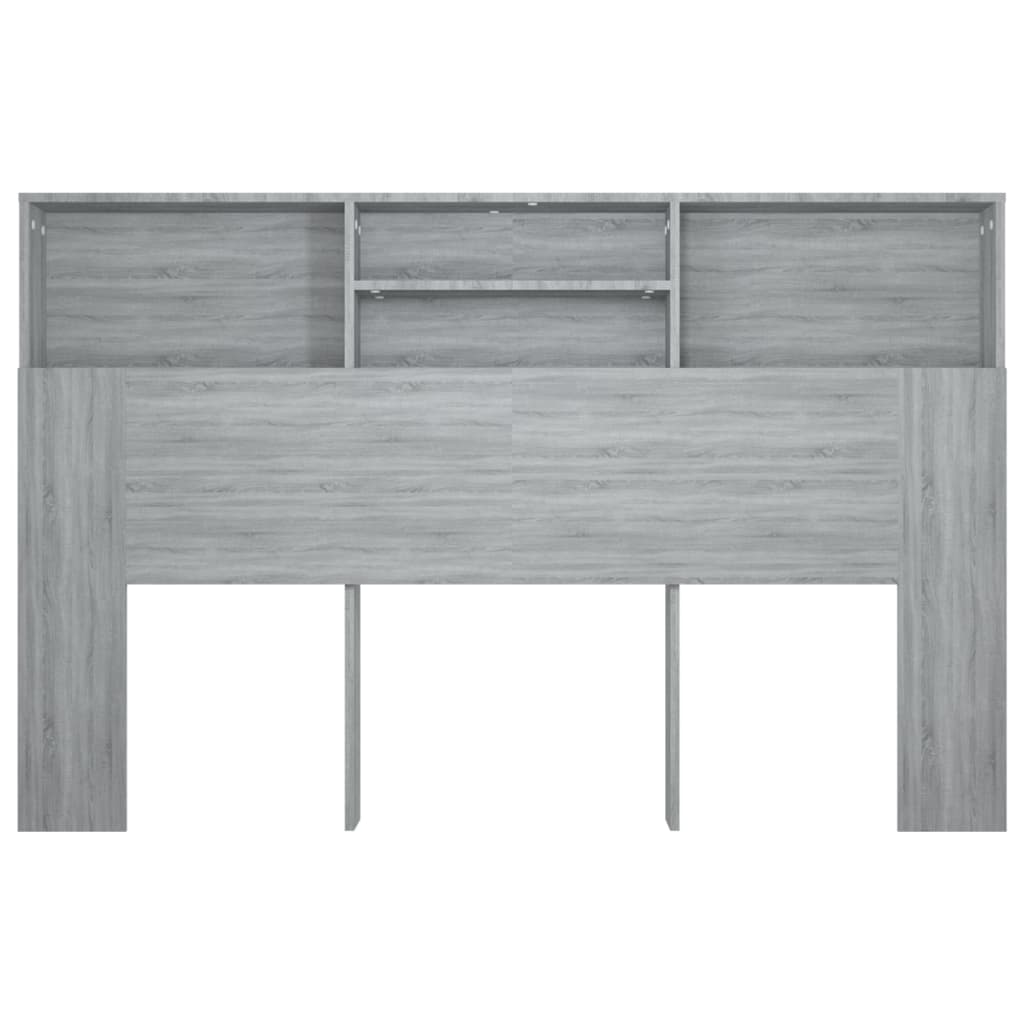 8720286968772_g_en_hd_3 vidaXL Headboard Cabinet Grey Sonoma 160 cm - Image 5