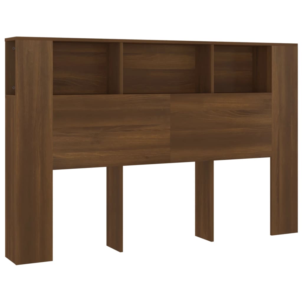 8720286968994_a_en_hd_1 vidaXL Headboard Cabinet Brown Oak 160 cm - Image 2