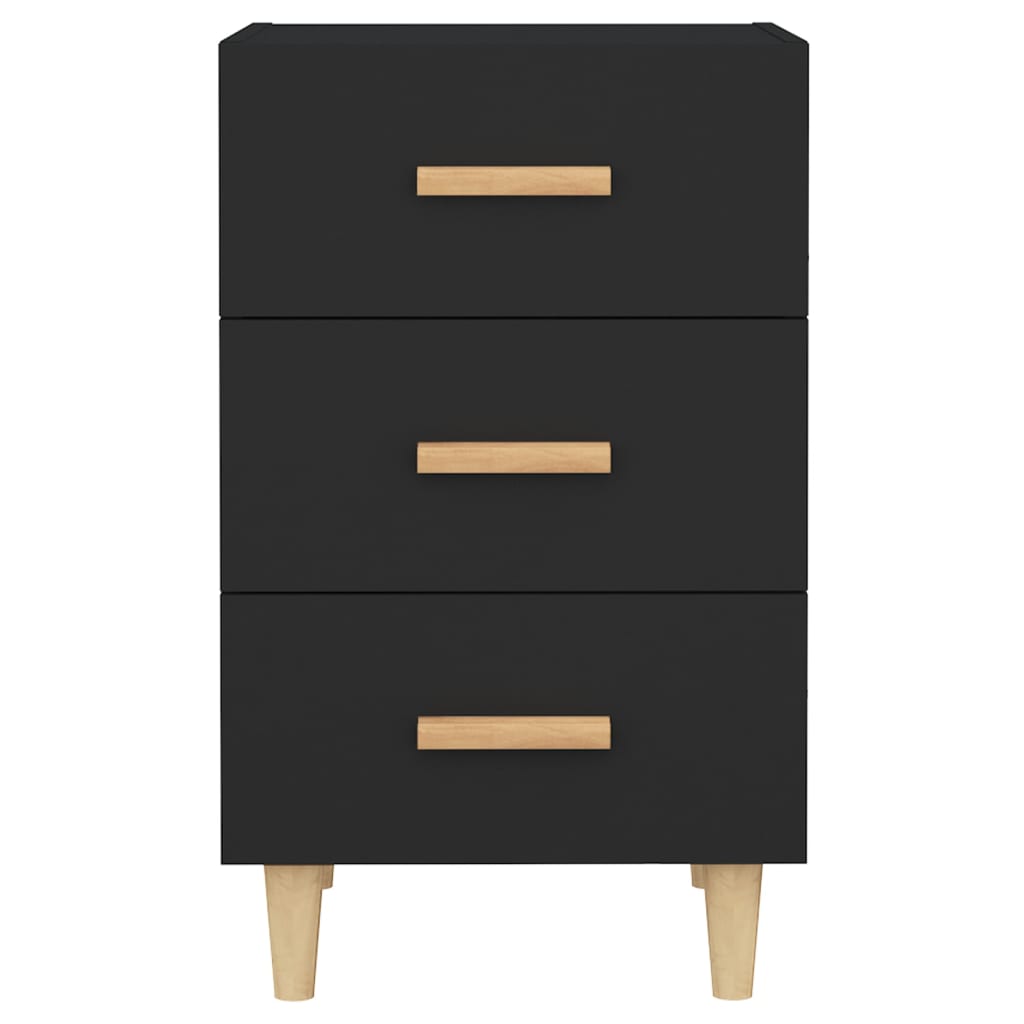 8720286972069_g_en_hd_2 vidaXL Bedside Cabinet Black 40x40x66 cm Engineered Wood - Image 5