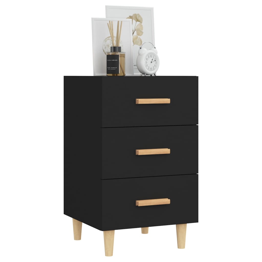 8720286972069_g_en_hd_5 vidaXL Bedside Cabinet Black 40x40x66 cm Engineered Wood - Image 8