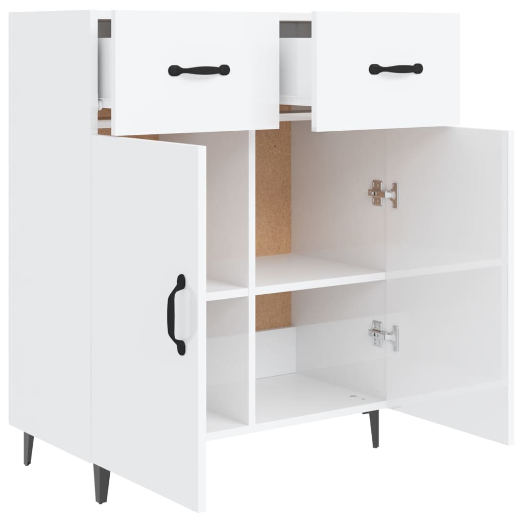 8720286972540_g_en_hd_5 vidaXL Sideboard High Gloss White 69.5x34x90 cm Engineered Wood - Image 8