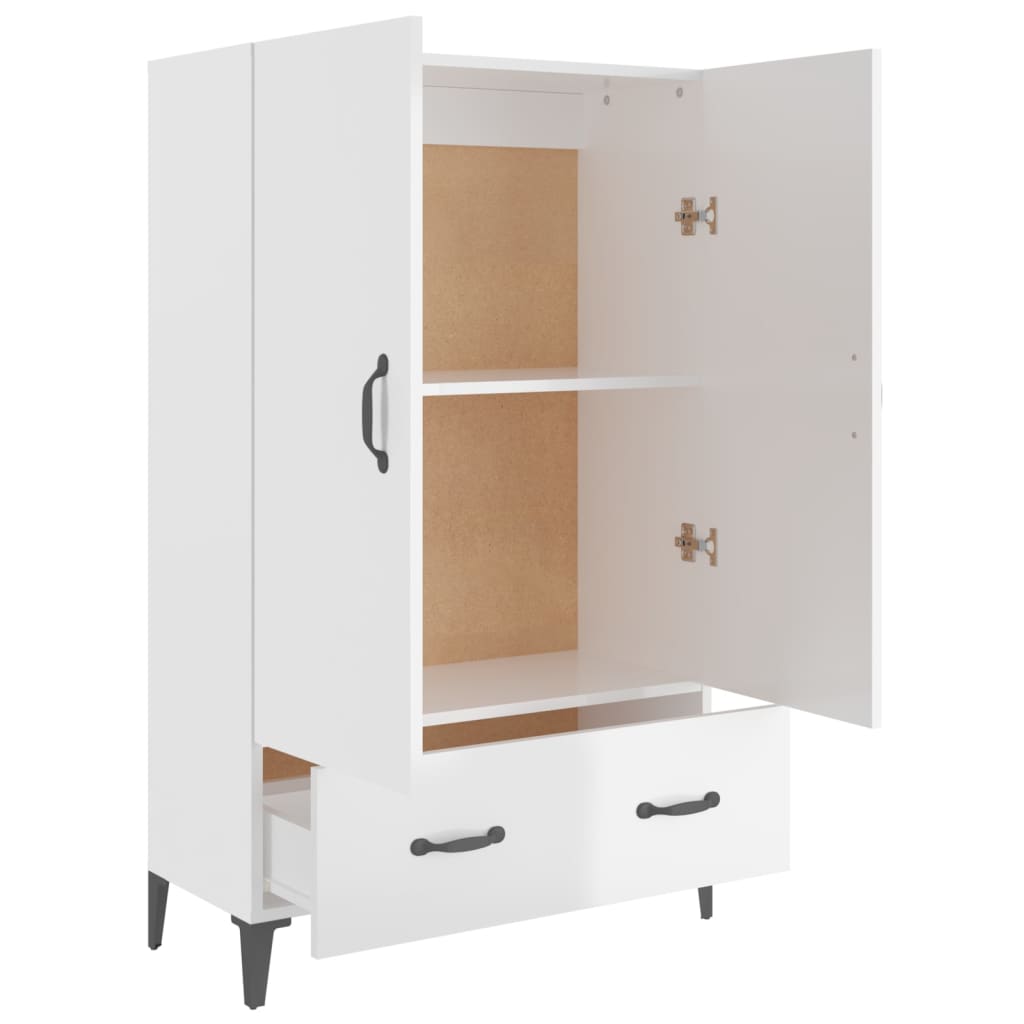 8720286972946_g_en_hd_5 vidaXL Highboard High Gloss White 70x31x115 cm Engineered Wood - Image 8