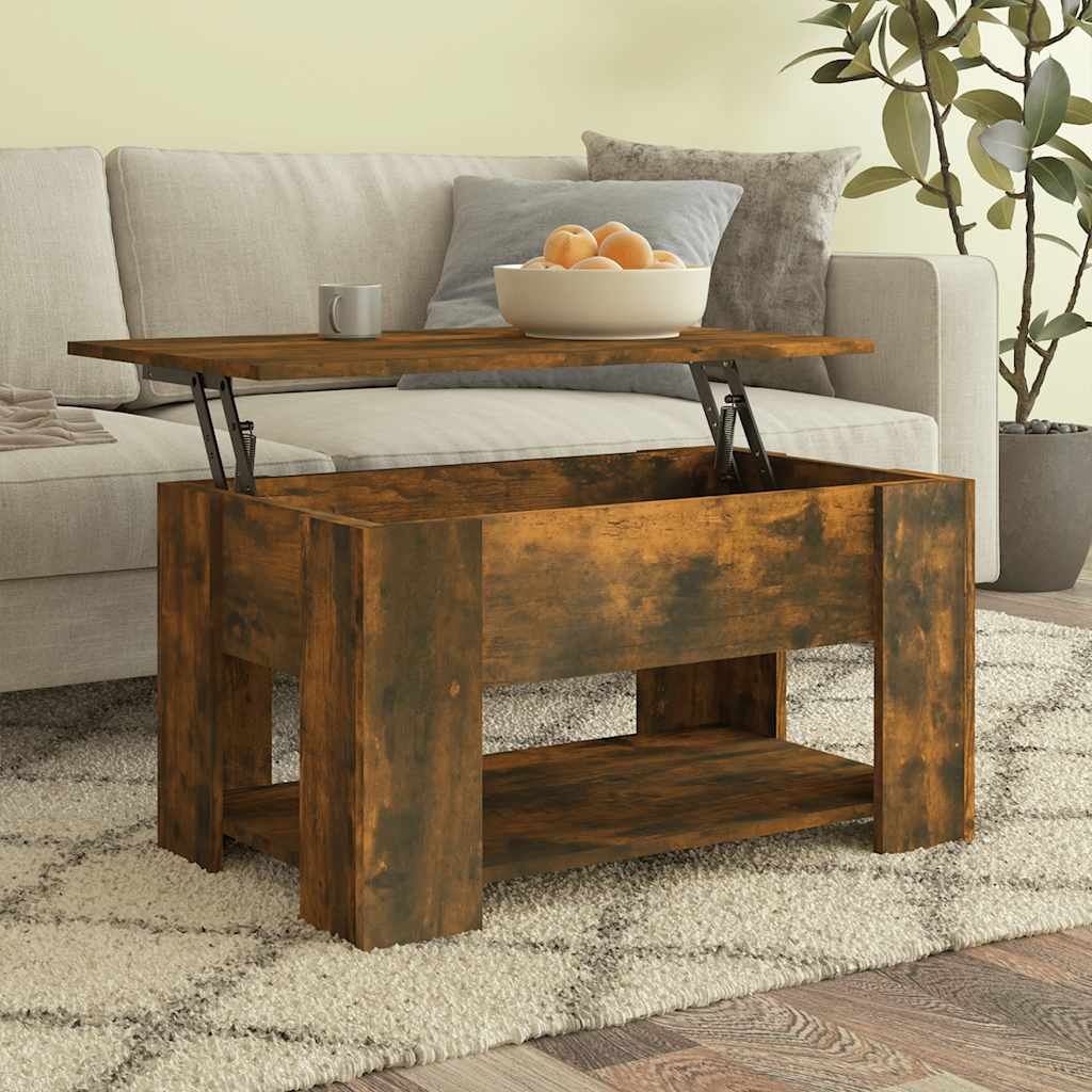 8720286973943_m_en_hd_1 vidaXL Coffee Table Smoked Oak 79x49x41 cm Engineered Wood - Image 1