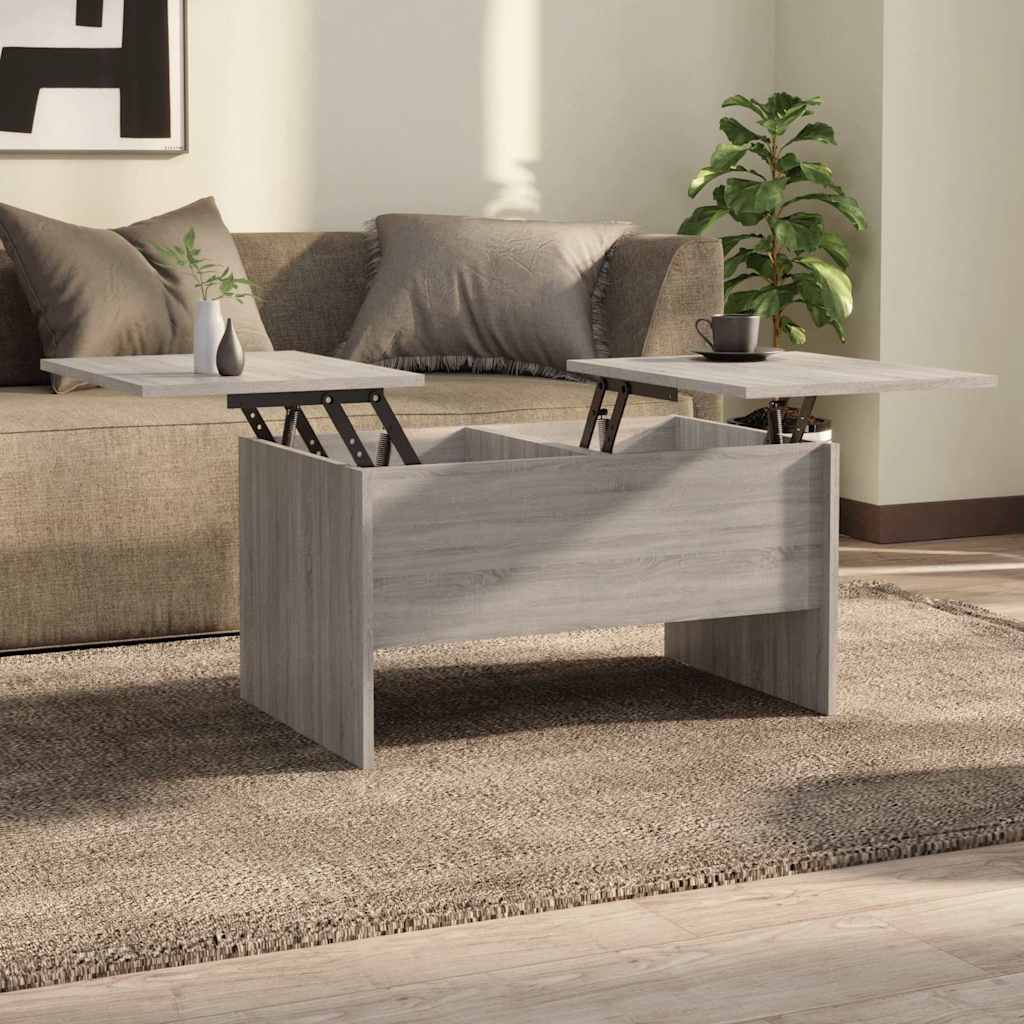 8720286974131_m_en_hd_1 vidaXL Coffee Table Grey Sonoma 80x50x42.5 cm Engineered Wood - Image 1