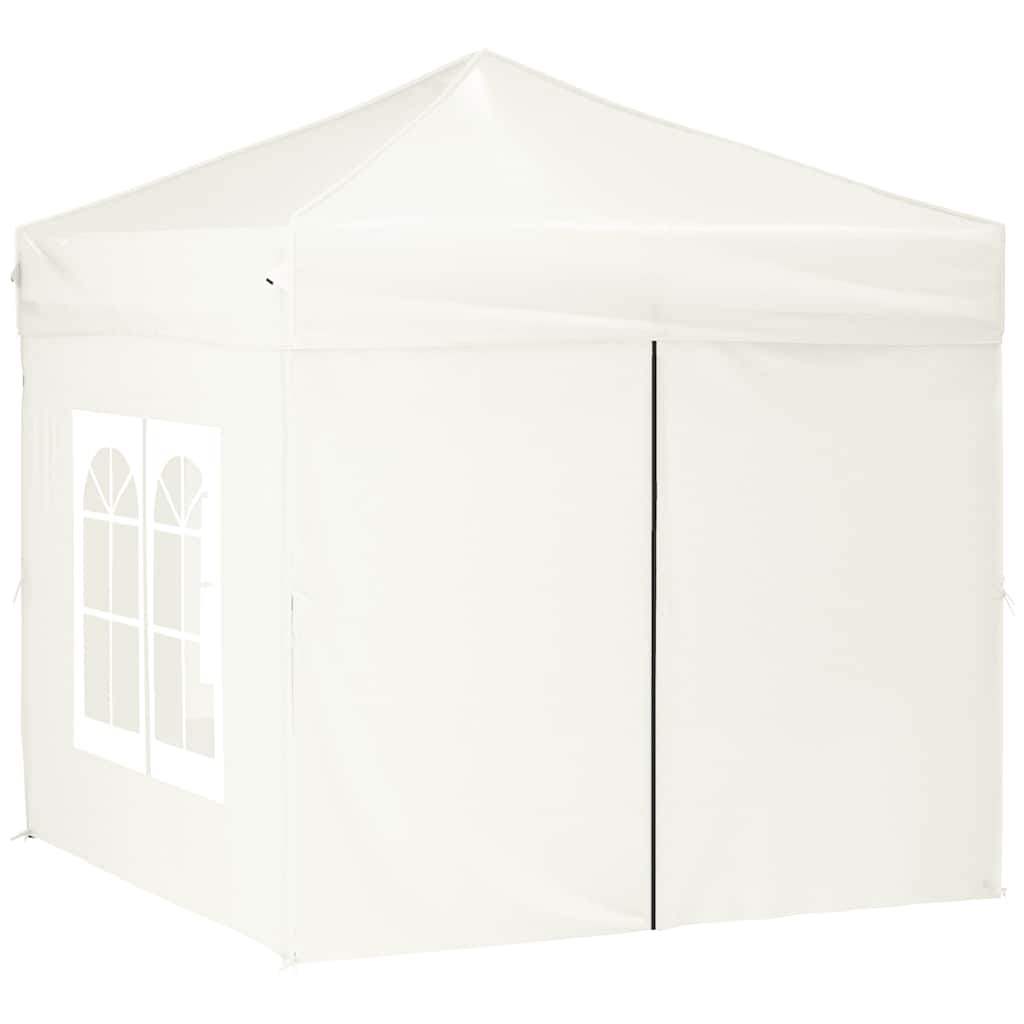 8720286974353_g_en_hd_1 vidaXL Folding Party Tent with Sidewalls Cream 2x2 m - Image 3