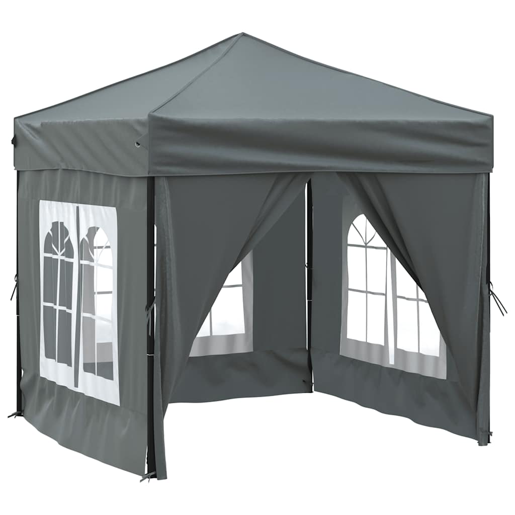 8720286974360_a_en_hd_1 vidaXL Folding Party Tent with Sidewalls Anthracite 2x2 m - Image 2
