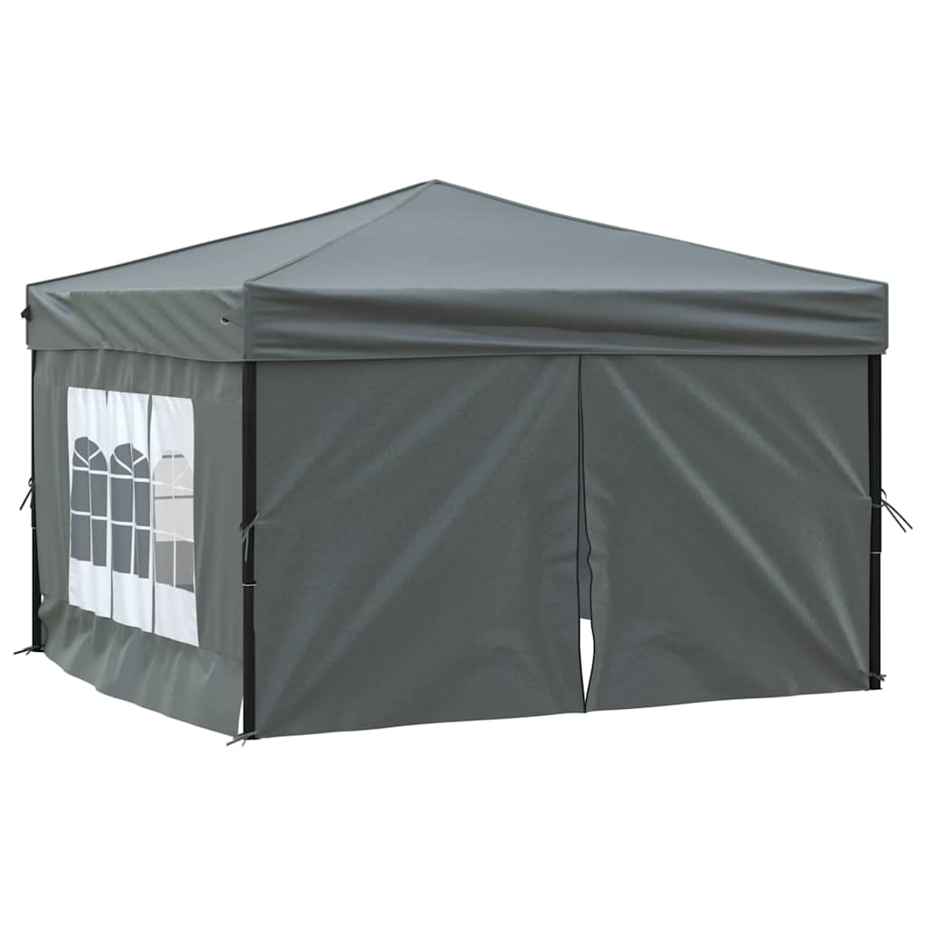 8720286974575_a_en_hd_1 vidaXL Folding Party Tent with Sidewalls Anthracite 3x3 m - Image 2