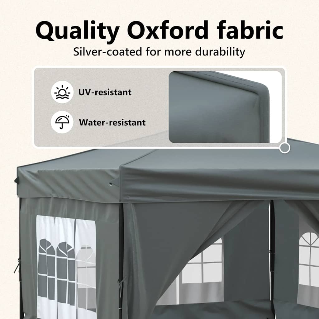 8720286974575_g_en_hd_9 vidaXL Folding Party Tent with Sidewalls Anthracite 3x3 m - Image 11
