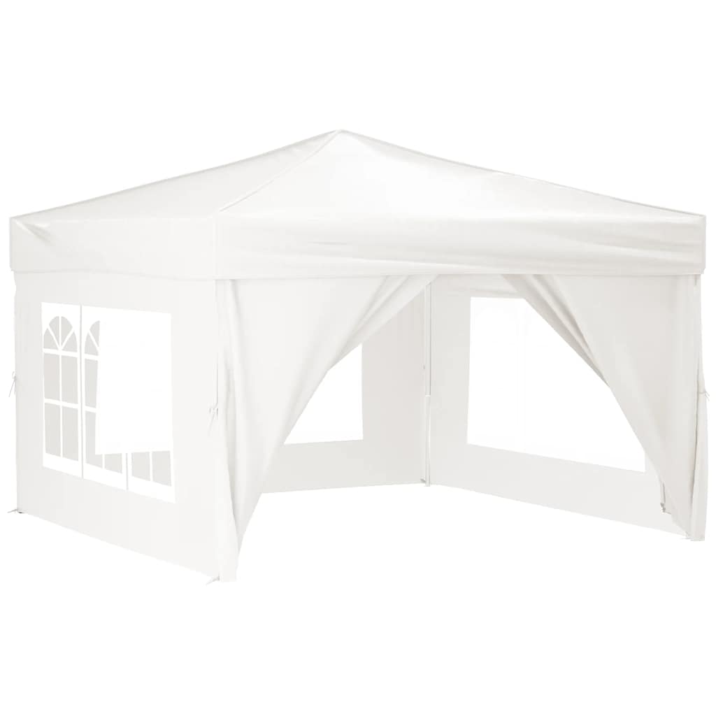 8720286974582_a_en_hd_1 vidaXL Folding Party Tent with Sidewalls White 3x3 m - Image 2