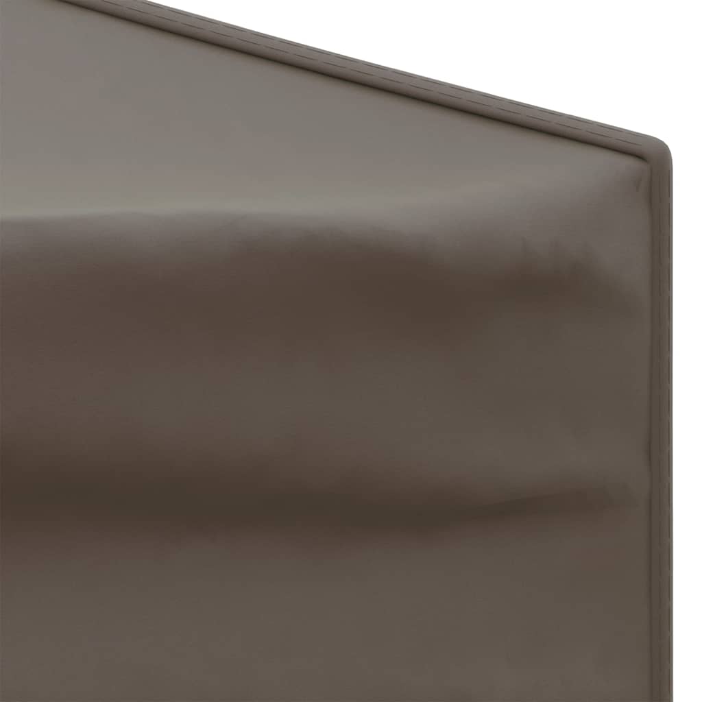 8720286974605_g_en_hd_3 vidaXL Folding Party Tent with Sidewalls Taupe 3x3 m - Image 5