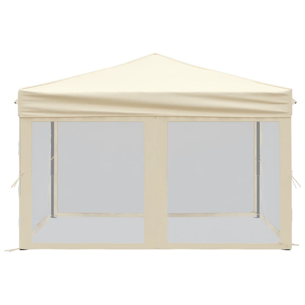 8720286974636_g_en_hd_2 vidaXL Folding Party Tent with Sidewalls Cream 3x3 m - Image 4
