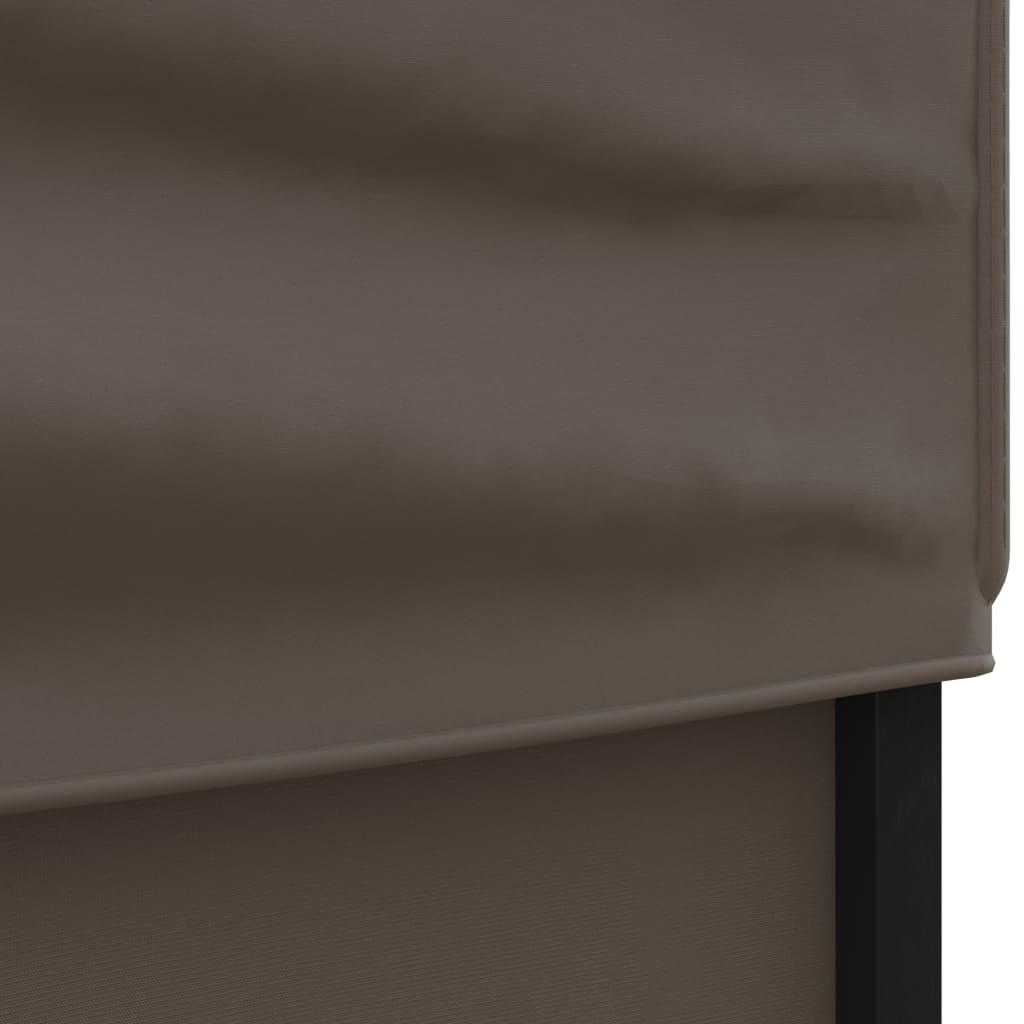 8720286974674_g_en_hd_4 vidaXL Folding Party Tent with Sidewalls Taupe 3x3 m - Image 6