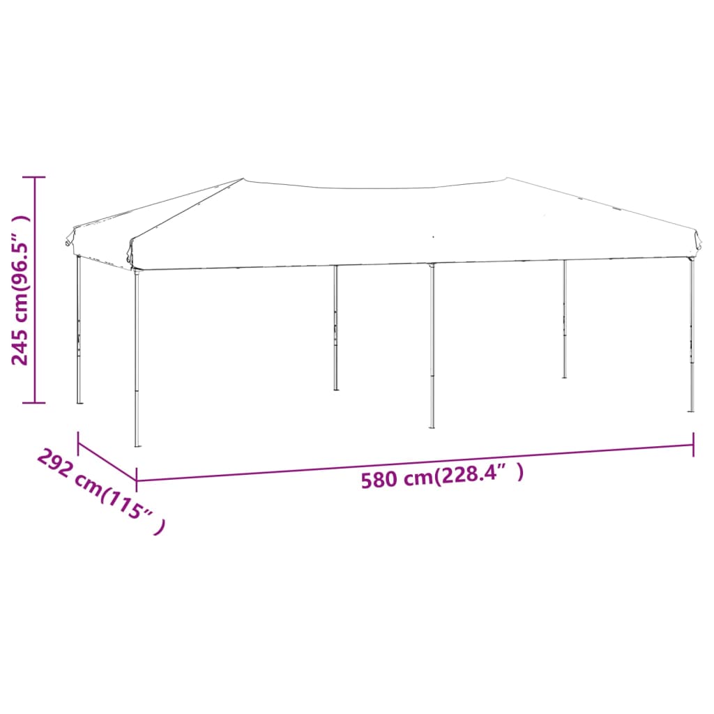 8720286974735_g_en_hd_7 vidaXL Folding Party Tent Black 3x6 m - Image 9