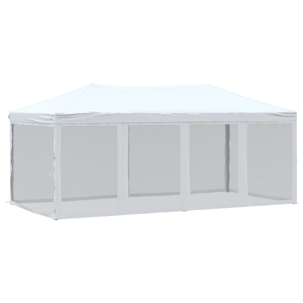 8720286974865_a_en_hd_1 vidaXL Folding Party Tent with Sidewalls White 3x6 m - Image 2
