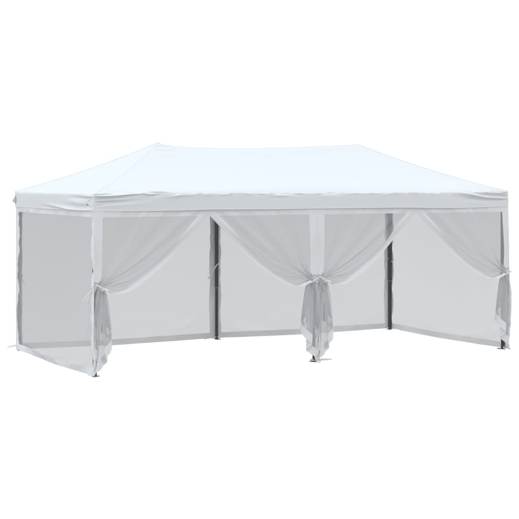 8720286974865_g_en_hd_4 vidaXL Folding Party Tent with Sidewalls White 3x6 m - Image 6