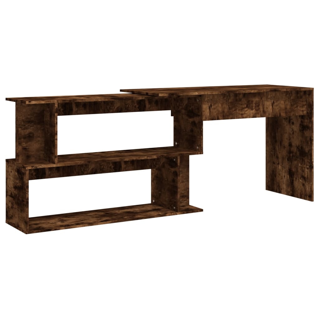 8720286976289_a_en_hd_1 vidaXL Corner Desk Smoked Oak 200x50x76 cm Engineered Wood - Image 2