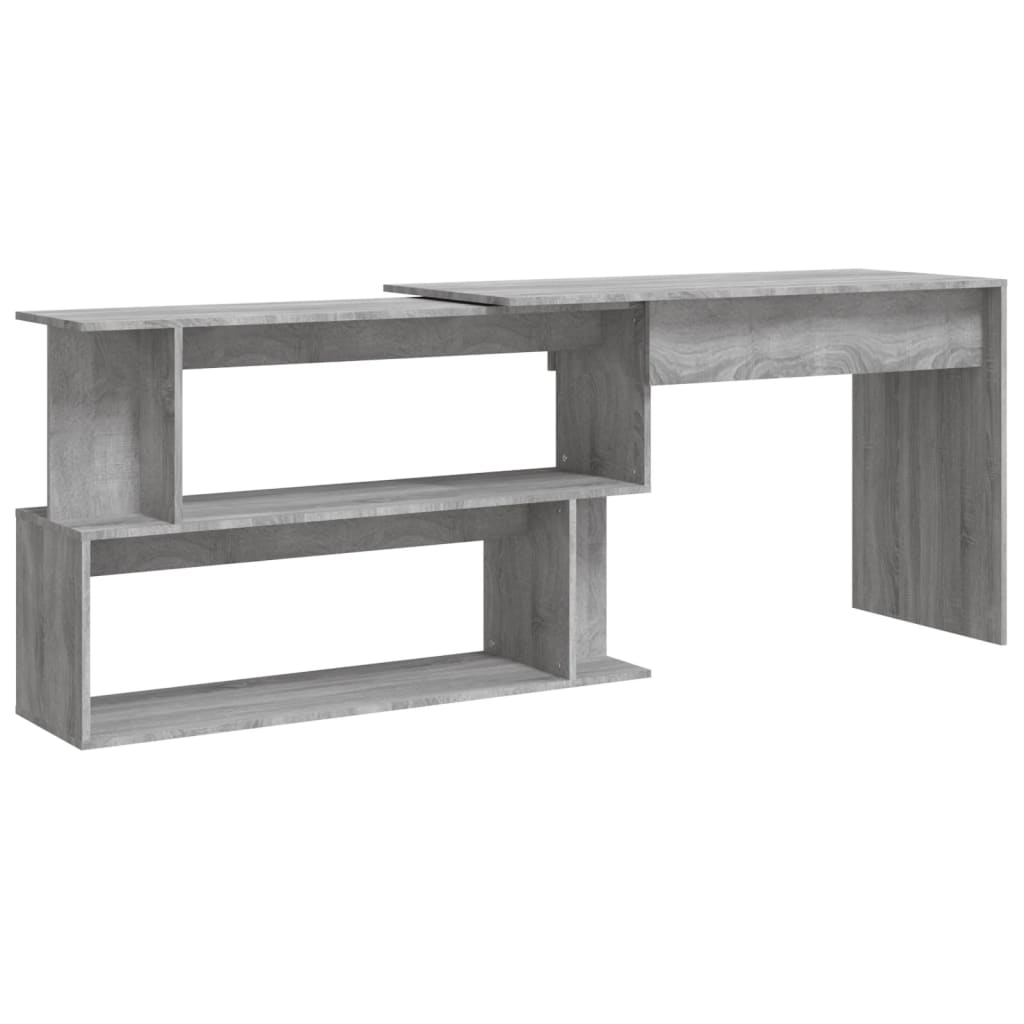 8720286976296_a_en_hd_1 vidaXL Corner Desk Grey Sonoma 200x50x76 cm Engineered Wood - Image 2
