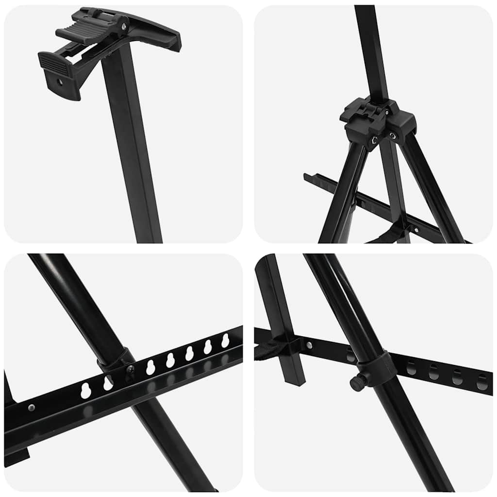 8720286979471_g_en_hd_4 vidaXL Adjustable Display Easel Black Metal - Image 6