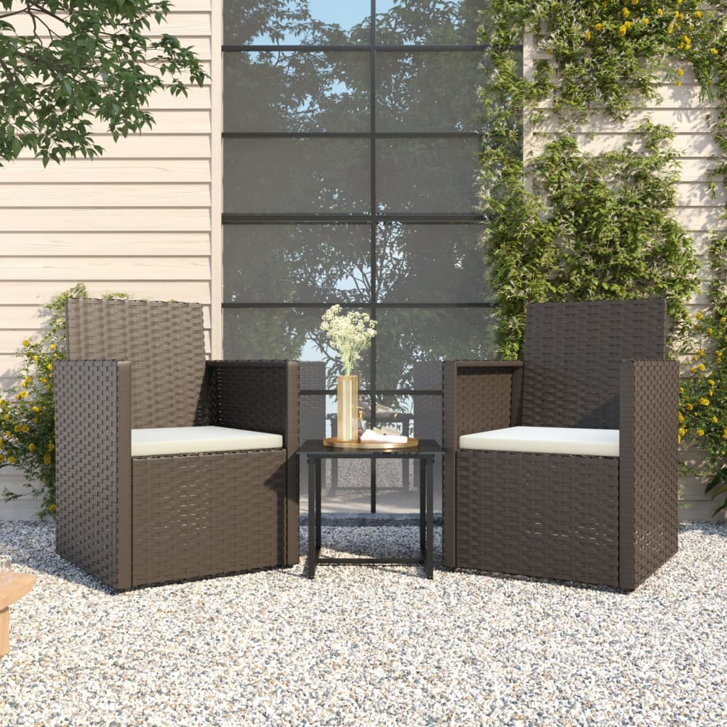 8720286979488_m_en_hd_1 vidaXL 3 Piece Outdoor Sofa Set with Cushions Black Poly Rattan - Image 1