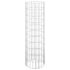 vidaXL Circular Gabion Pole Galvanised Steel Ø30x100 cm - Image 2