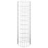 vidaXL Circular Gabion Pole Galvanised Steel Ø30x100 cm - Image 3