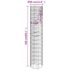 vidaXL Circular Gabion Pole Galvanised Steel Ø30x150 cm - Image 6