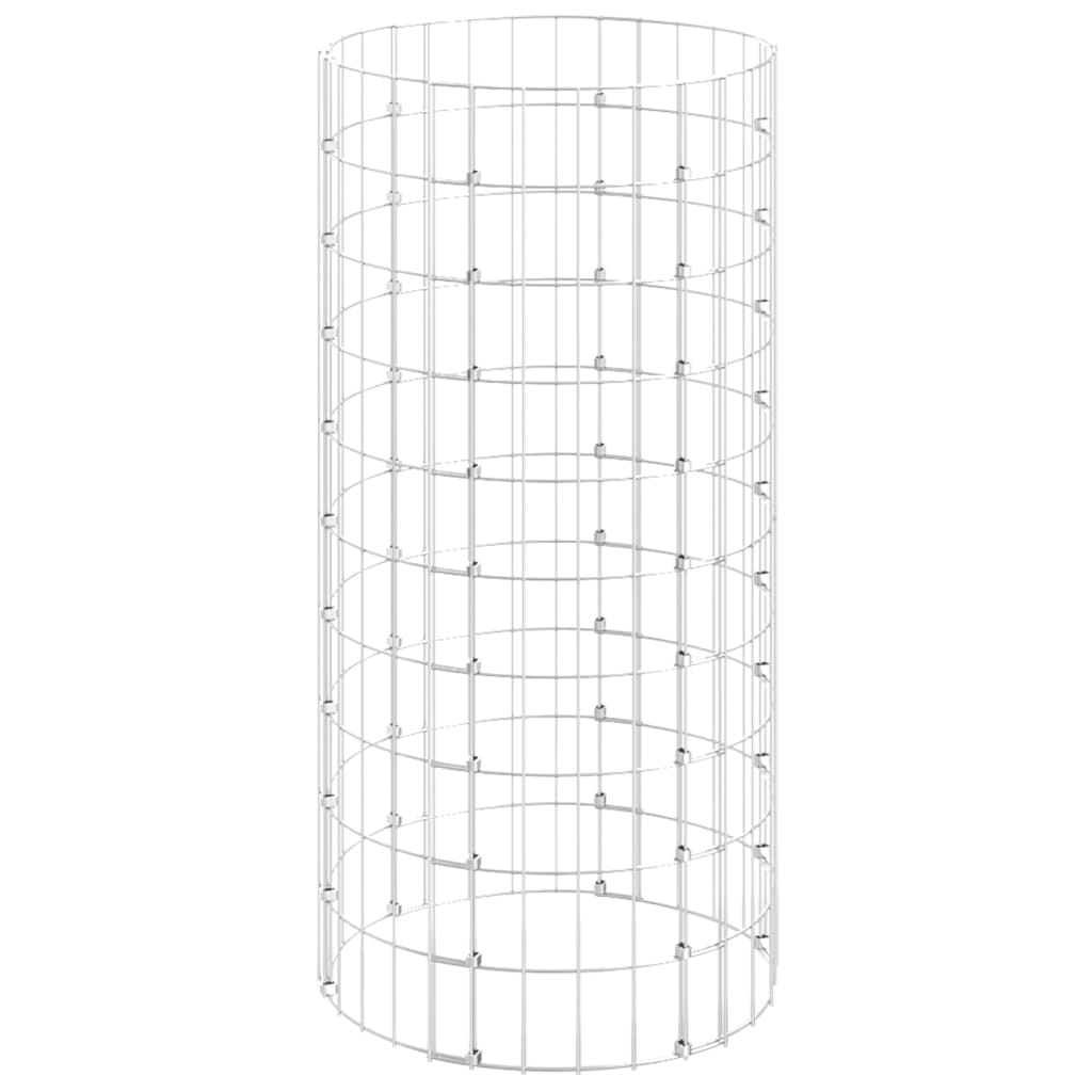 8720286979631_a_en_hd_1 vidaXL Circular Gabion Pole Galvanised Steel Ø50x100 cm - Image 2