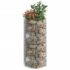 vidaXL Circular Gabion Pole Galvanised Steel Ø50x100 cm - Image 5