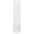 vidaXL Circular Gabion Raised Beds 3 pcs Galvanised Steel Ø30x150 cm - Image 3