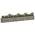 vidaXL Gabion Raised Bed Galvanised Iron 470x50x50 cm - Image 3