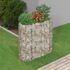 vidaXL Gabion Raised Bed Galvanised Iron 120x50x100 cm