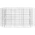 vidaXL Gabion Raised Bed Galvanised Iron 190x50x100 cm - Image 3