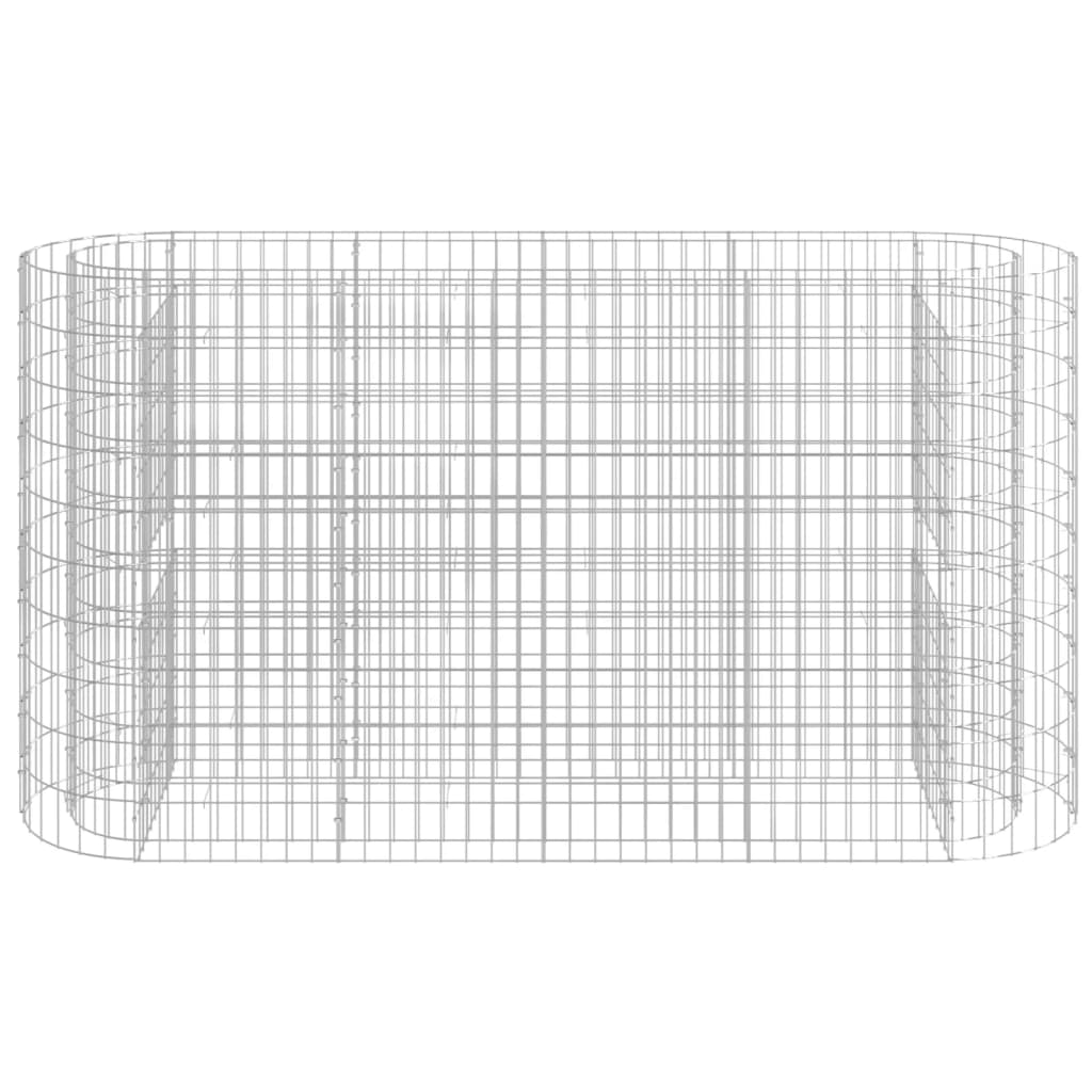 8720286979808_g_en_hd_1 vidaXL Gabion Raised Bed Galvanised Iron 190x50x100 cm - Image 3