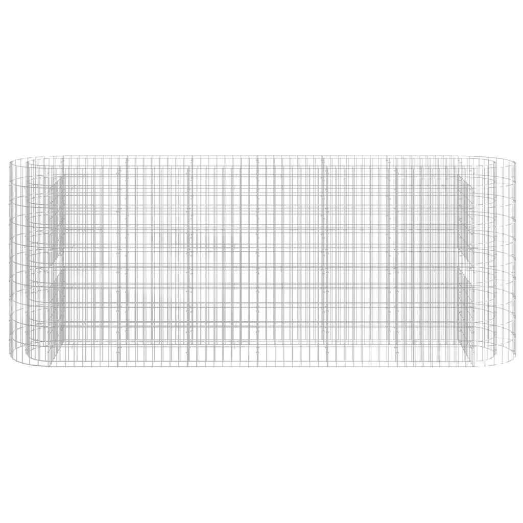 8720286979815_g_en_hd_1 vidaXL Gabion Raised Bed Galvanised Iron 260x50x100 cm - Image 3
