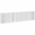 vidaXL Gabion Raised Bed Galvanised Iron 400x50x100 cm - Image 2