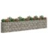 vidaXL Gabion Raised Bed Galvanised Iron 540x50x100 cm - Image 3
