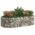vidaXL Gabion Raised Bed Galvanised Iron 200x100x50 cm - Image 3
