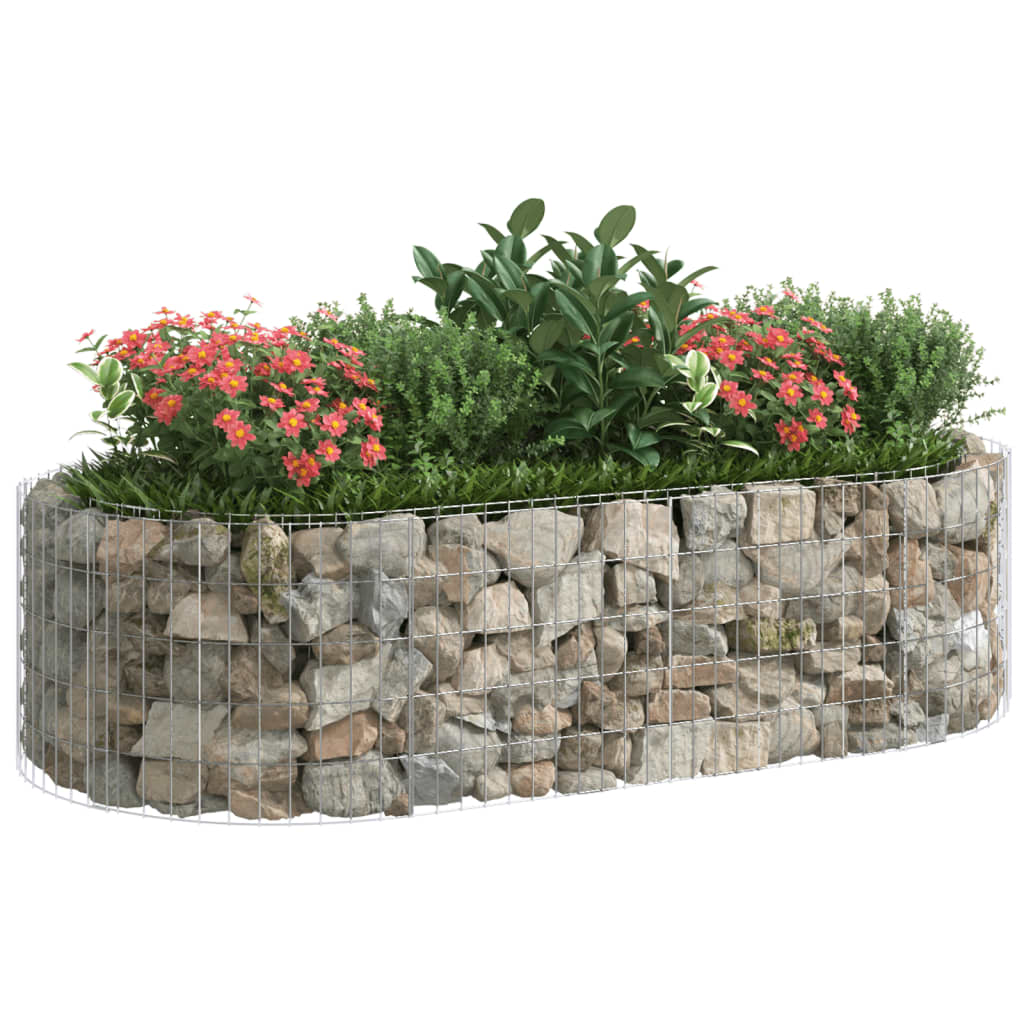 8720286979877_g_en_hd_1 vidaXL Gabion Raised Bed Galvanised Iron 200x100x50 cm - Image 3