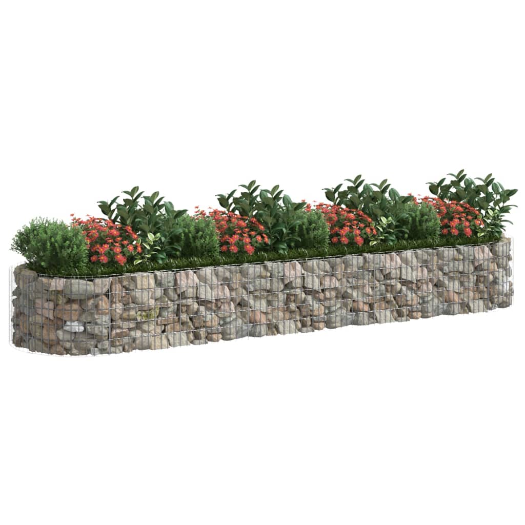 8720286979891_g_en_hd_1 vidaXL Gabion Raised Bed Galvanised Iron 400x100x50 cm - Image 3