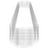 vidaXL Gabion Raised Bed Galvanised Iron 600x100x50 cm - Image 5
