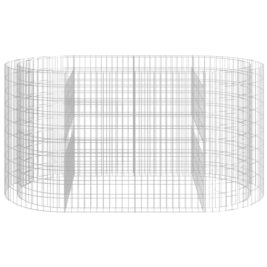 8720286979921_g_en_hd_2 vidaXL Gabion Raised Bed Galvanised Iron 200x100x100 cm - Image 4