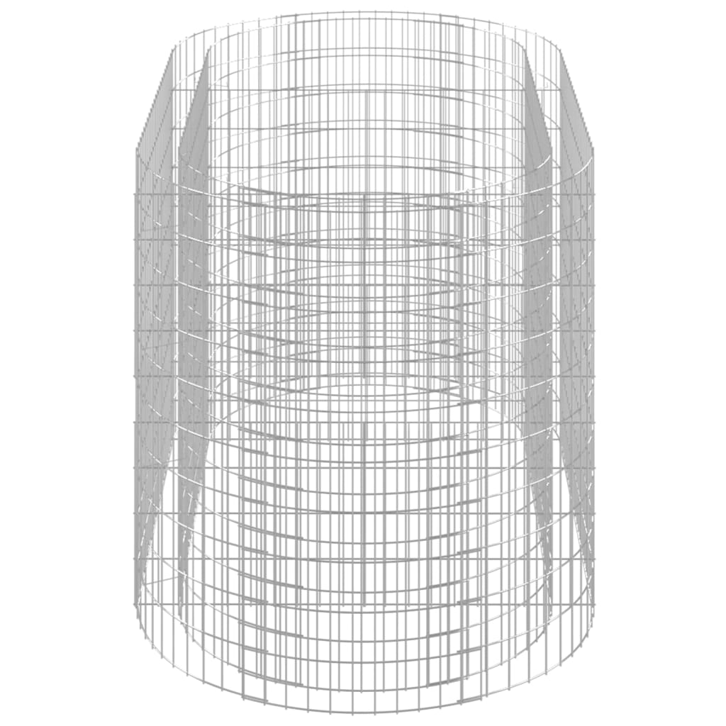 8720286979921_g_en_hd_3 vidaXL Gabion Raised Bed Galvanised Iron 200x100x100 cm - Image 5
