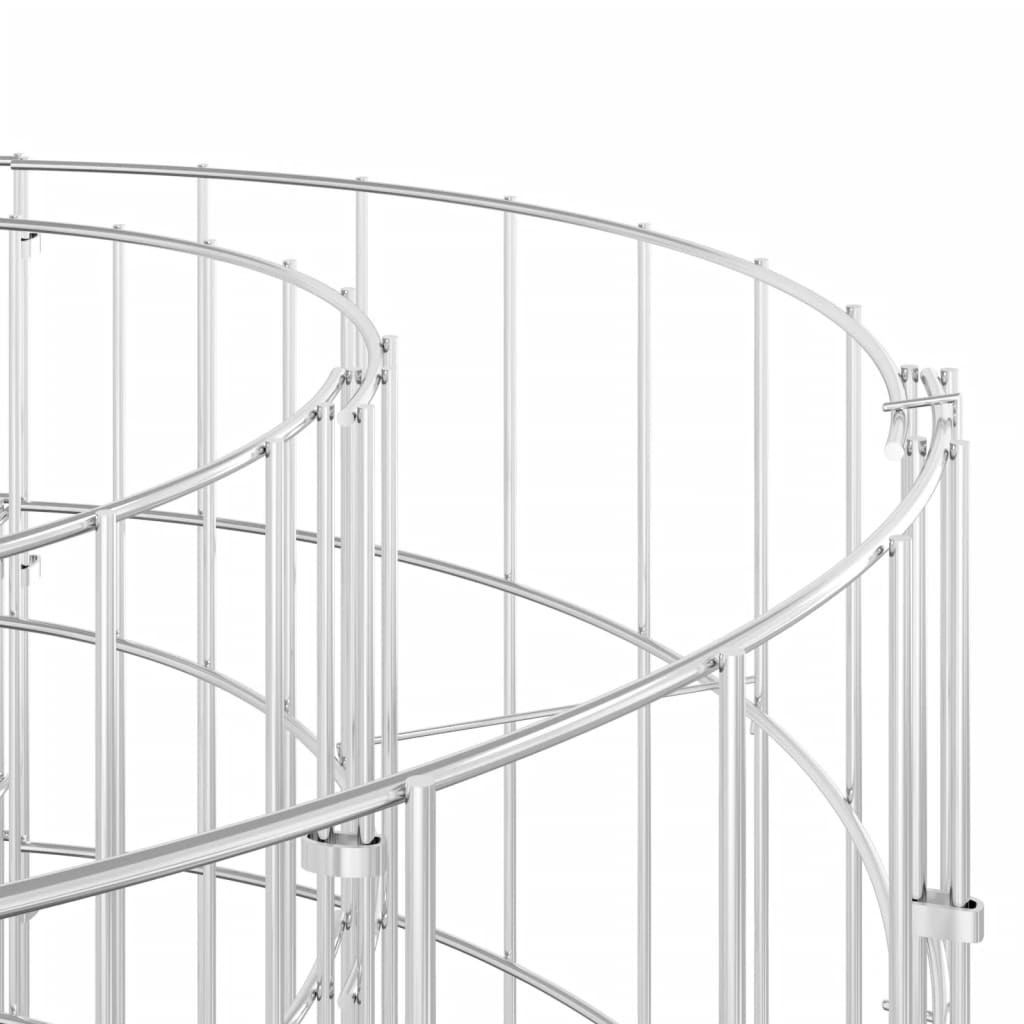 8720286979921_g_en_hd_5 vidaXL Gabion Raised Bed Galvanised Iron 200x100x100 cm - Image 7