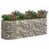 vidaXL Gabion Raised Bed Galvanised Iron 300x100x100 cm - Image 3