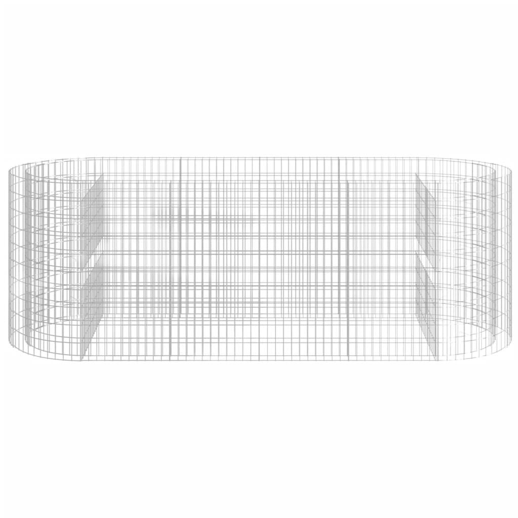 8720286979938_g_en_hd_2 vidaXL Gabion Raised Bed Galvanised Iron 300x100x100 cm - Image 4