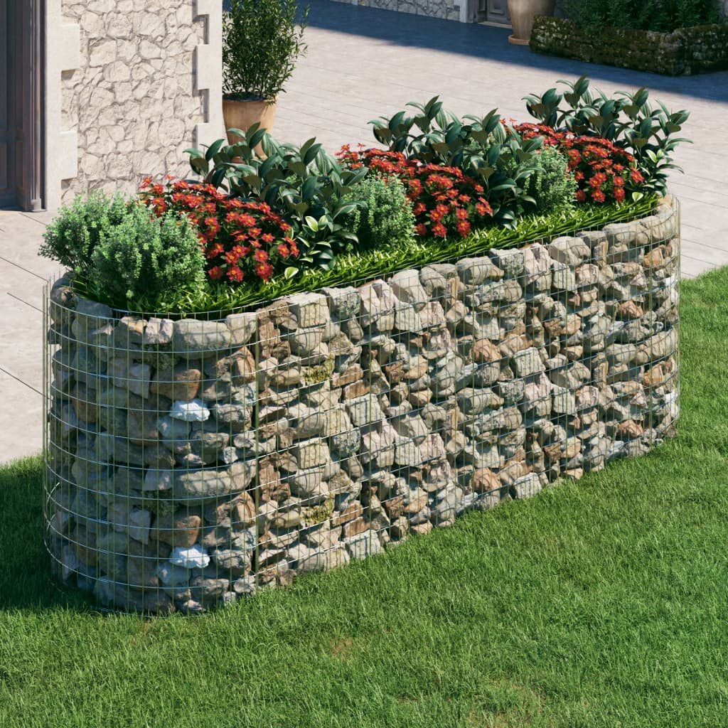 8720286979938_m_en_hd_1 vidaXL Gabion Raised Bed Galvanised Iron 300x100x100 cm - Image 1