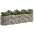 vidaXL Gabion Raised Bed Galvanised Iron 400x100x100 cm - Image 3
