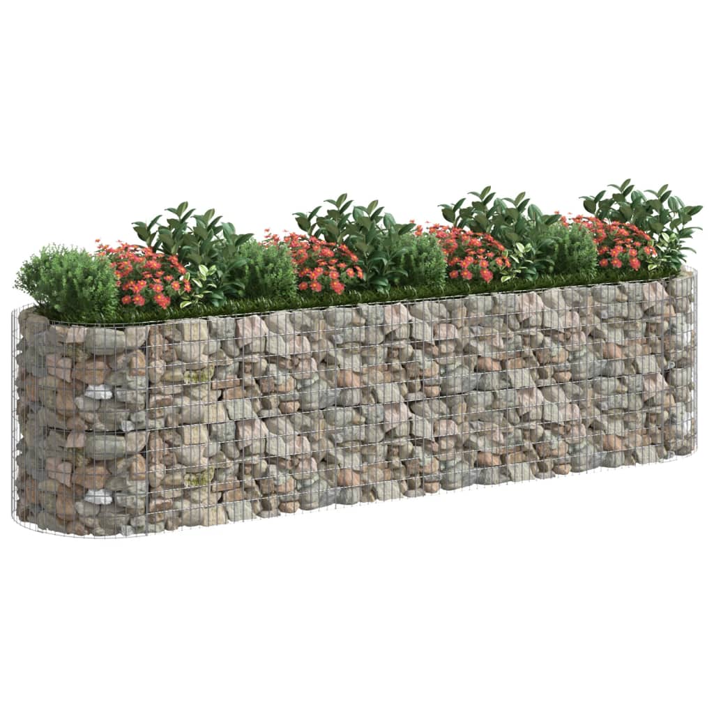 8720286979945_g_en_hd_1 vidaXL Gabion Raised Bed Galvanised Iron 400x100x100 cm - Image 3