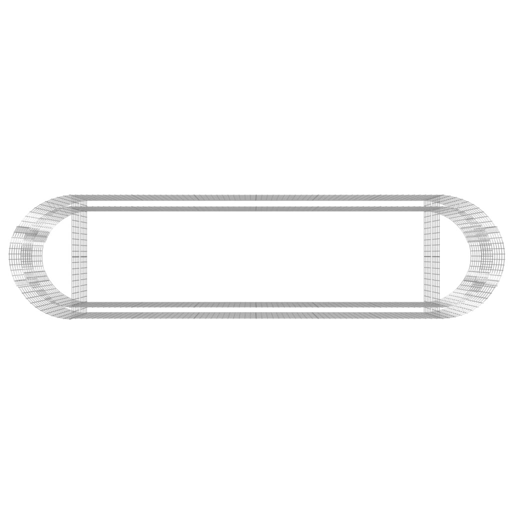 8720286979945_g_en_hd_4 vidaXL Gabion Raised Bed Galvanised Iron 400x100x100 cm - Image 6