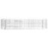 vidaXL Gabion Raised Bed Galvanised Iron 500x100x100 cm - Image 4